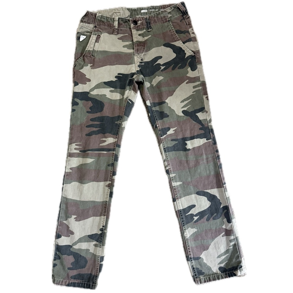 👖🪖 J.C. RAGS Remmy‎ RGL Camo Jeans | Dutch Streetwear Straight Leg | Sz 33/30